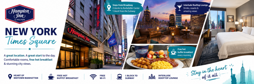 Hampton Inn by Hilton New York Times Square hotel