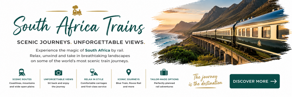 South Africa train holidays and scenic rail journeys