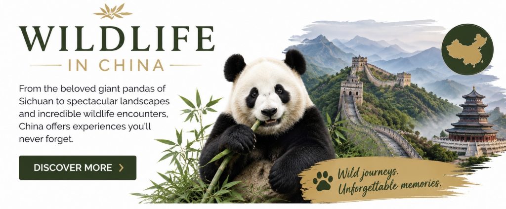 Wildlife in China - banner