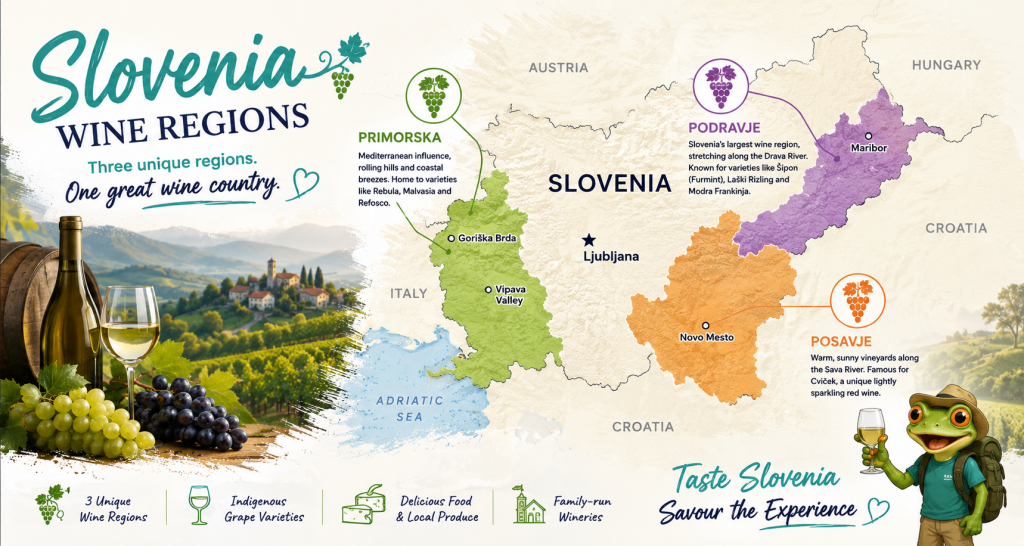 Slovenia Wine Regions