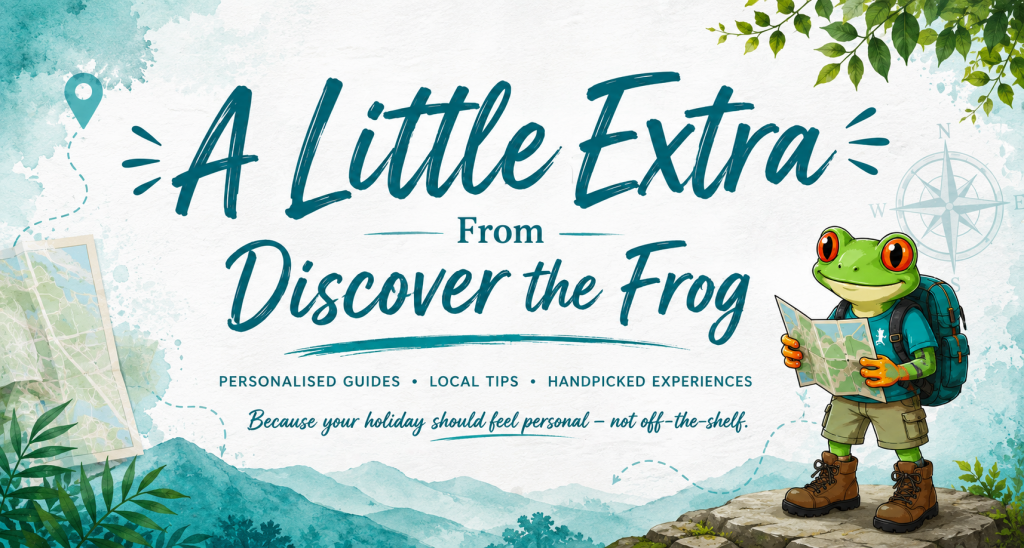 Personalised travel guide and destination recommendations from Discover the Frog