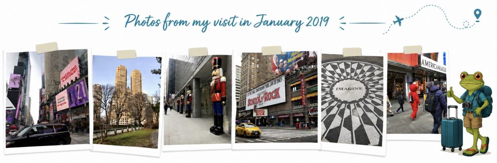 Photos from my New York City visit in January 2019