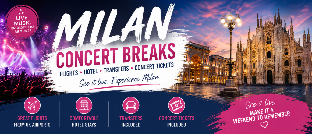 Milan concert breaks