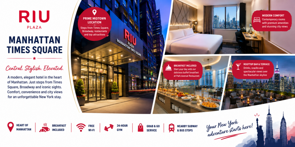 Riu Plaza Manhattan Times Square hotel New York