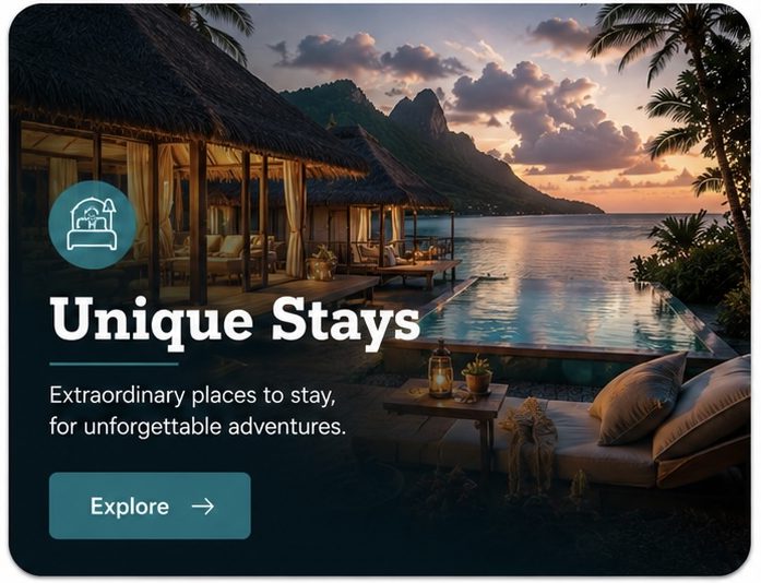 Unique Stays tile